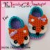 Applique Fox Booties