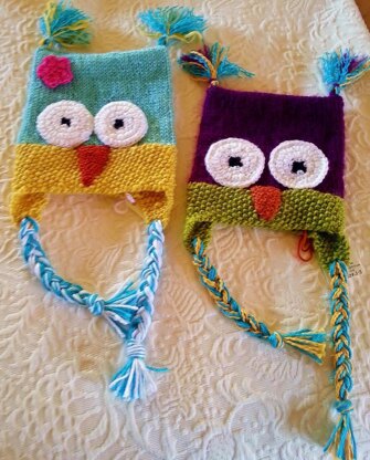 Oscar & Ollie Owl Hats