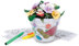 Darice Design-A-Flower Pot 3.5" - White