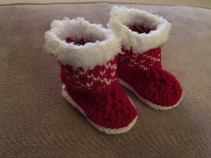 Christmas Booties