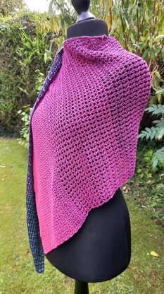 Falcate Shawl