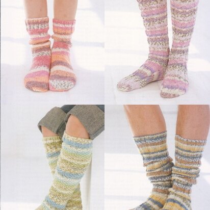 Socks in Sirdar Crofter DK - 9338