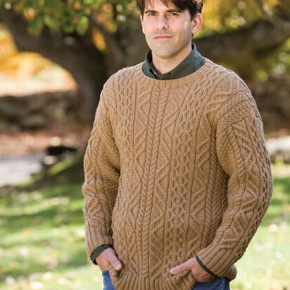 Aram Cable Pullover in Berroco Comfort PDF (Free)