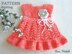 Knitting PATTERN Baby Dress Baptism Baby Girl