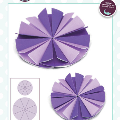 Creative Expressions Jamie Rodgers Tea Bag Folding Circles Craft Die