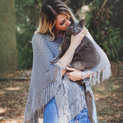 Beginner Lace Crochet Poncho