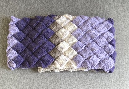 Entrelac Scarf