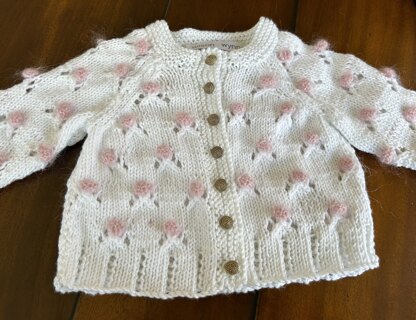 'Crumble' Baby Cardigan