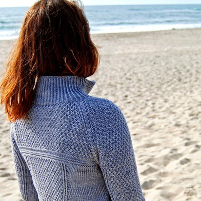 Crater Lake Cardigan - knitting pattern