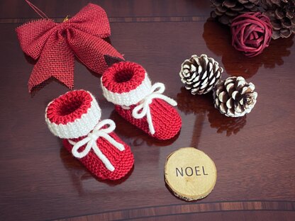 Noel Baby Booties