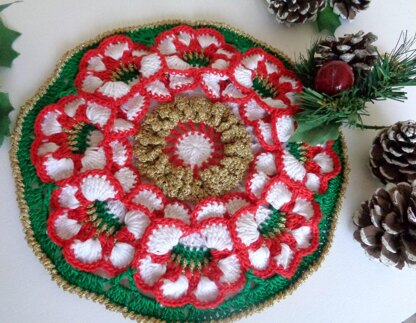 Christmas Garden Pot Holder