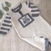 Lil Hoot, Onesie / romper with matching hat P084