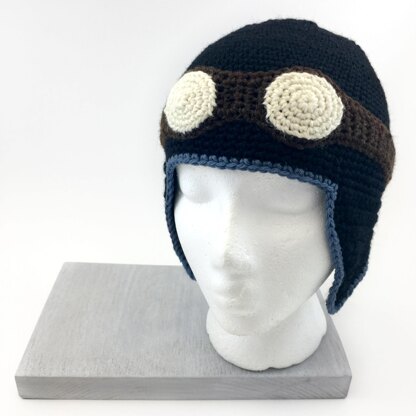 Aviator Hat Crochet Pattern