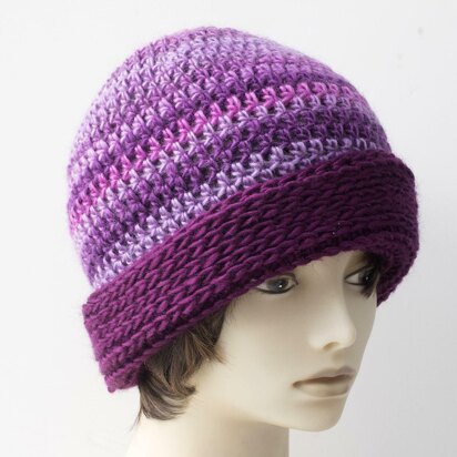 Turned Brim Beanie