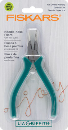 Fiskars Lia Griffith Wire Cutter/Pliers Combo - Teal