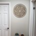 Mandala Leafy Vine - Crochet Wall Decor