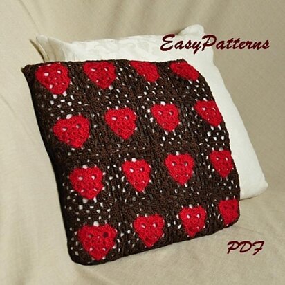 Granny Heart Cushion