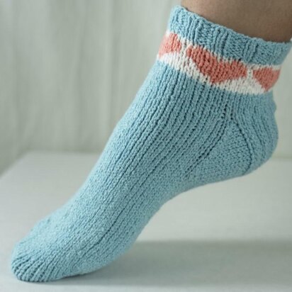 I Heart Fixation Socks in Cascade Yarns Fixation  - DK415 - Downloadable PDF