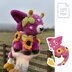 Pink Floral Creature. Monster