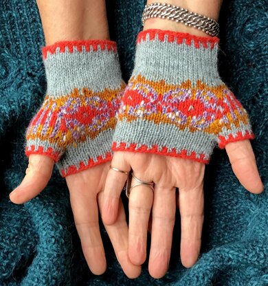 Bobby's Grandma's Bouclé & Companion Wristwarmers