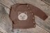 Cat Knit kids jacket Knitting Pattern, British Shorthair Face motif