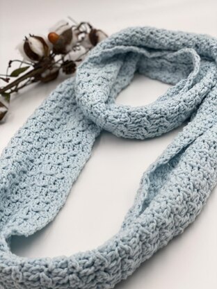 Crystalline Infinity Scarf