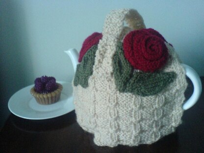 Rose Basket Tea Cosy