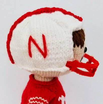 Knit Football Player