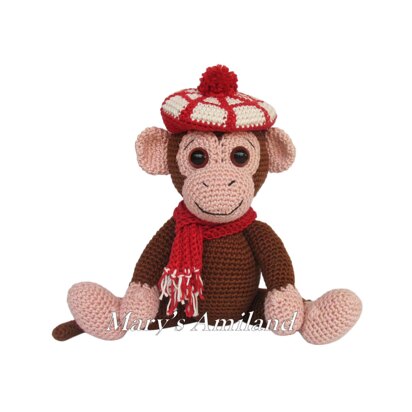 Emilio Monkey the Ami - Amigurumi Crochet Pattern