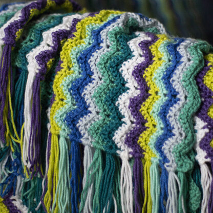 Universal Yarn Colorbloom Afghan Kit