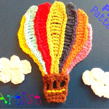 Hot air Balloon Applique