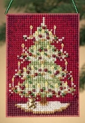 Mill Hill Victorian Tree Charmed Ornament Cross Stitch Kit - Multi