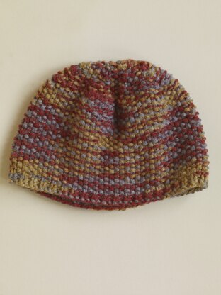 Seed Stitch Hat in Lion Brand Vanna's Choice - 60813AD