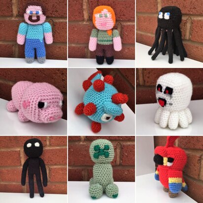 9 Minecraft Crochet Patterns