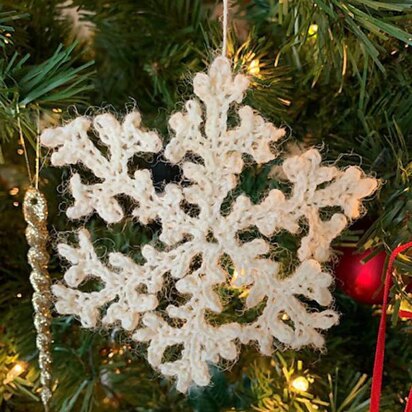 Picot Snowflakes