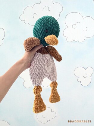 Miles Mallard Duck Snuggler