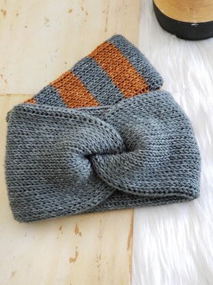 Simple Tunisian Crochet Ear Warmer