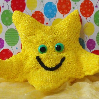 NURSERY STARFISH TOY KNITTING PATTERN - MADMONKEYKNITS