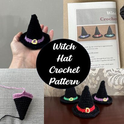 Witch Hat Crochet Pattern