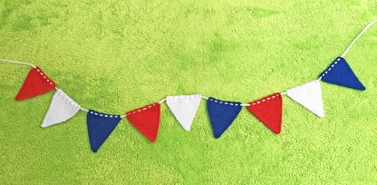 Royal Jubilee Bunting Garland 1.5m long