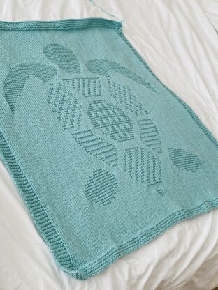 Giant Turtle picture blanket