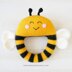 Butterfly or Bee Baby Rattle