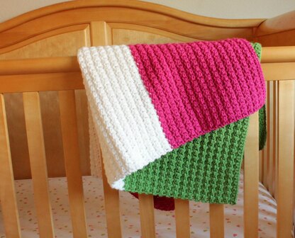 Classic Color Block Blanket