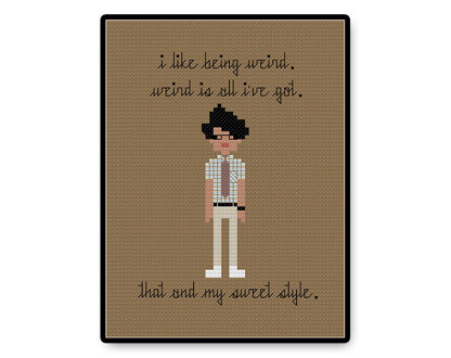 Moss's Sweet Style - PDF Cross Stitch Pattern