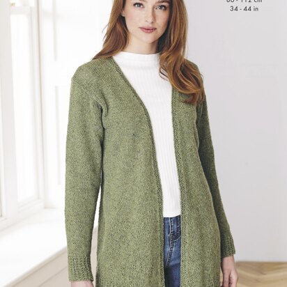 Cardigans Knitted in King Cole Aran - 5658 - Downloadable PDF