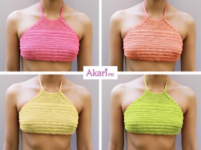 Four Crochet Bikini Tops_ PBK1