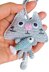 Chubby Cheeks Cat Keychain/ Charm/ Pendant