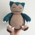 Snorlax pokemon plushie