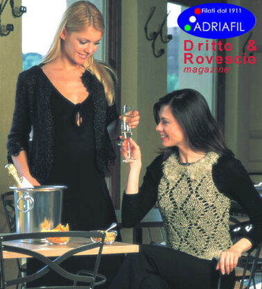 Ines Top in Adriafil Odeon Lame and Gold - Downloadable PDF