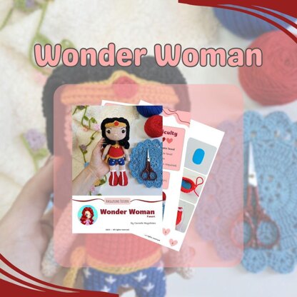 Wonder Woman Amigurumi Pattern